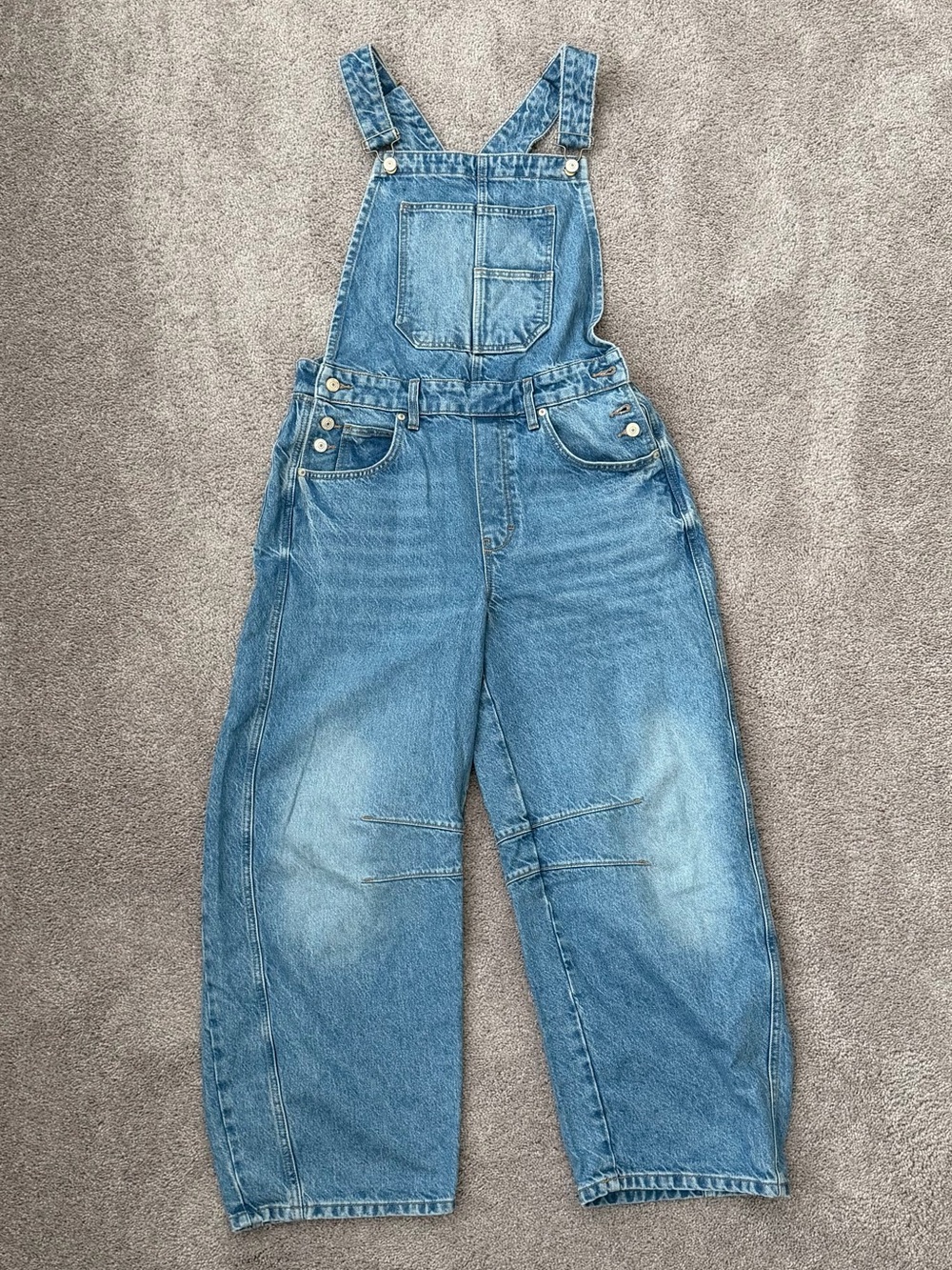 We The Free Good Luck Barrel Overalls - Size M